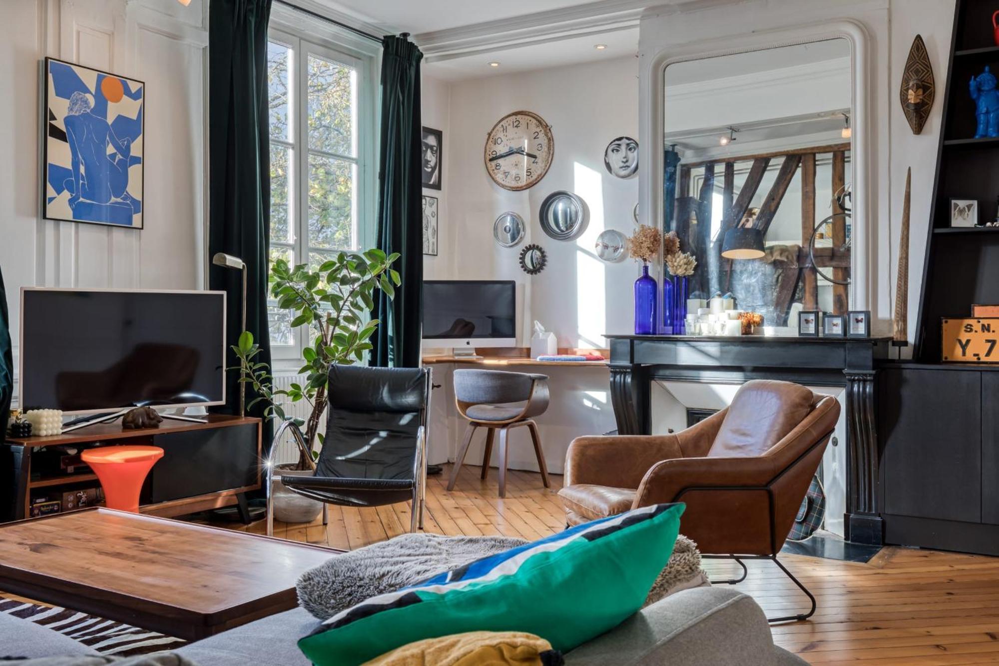 Gerard, Appartement Central Avec Parking Prive Руан Екстериор снимка